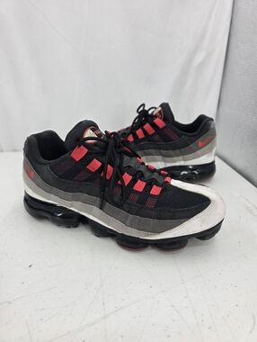 Nike Vapormax 95 OG Comet Hot Red Granite Running Shoes AJ7292-101 Mens 9.5 Read